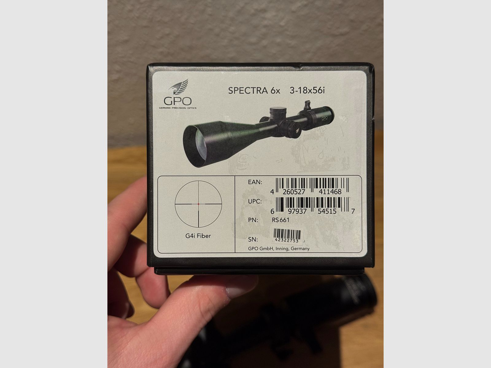 GPO Spectra 6x 3-18x56i G4i Zielfernrohr 