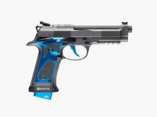 Beretta – 92X PERFORMANCE DARK SERIES BLUE VOLLEDIG OPTIONEEL – Loop 125 – Kal. 9X19
