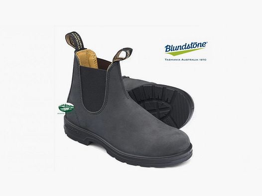 BLUNDSTONE Boot Rustic Black 587