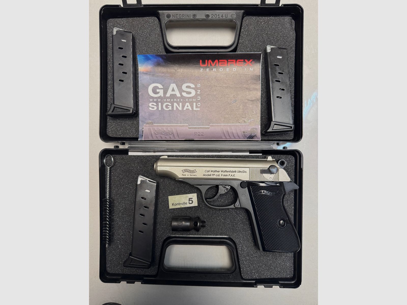 Gas and signal pistol, Walther PP