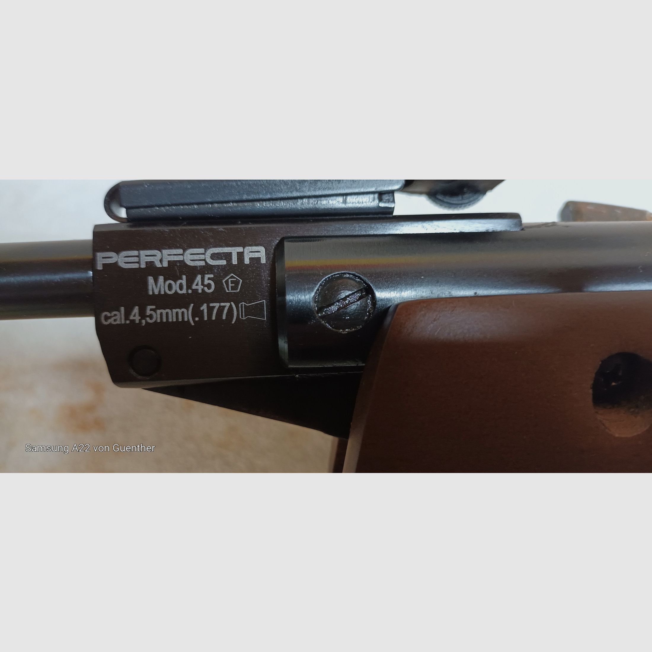 nuevo perfekta 45 cal. 4,5mm diabolo, imagen 3 de 5