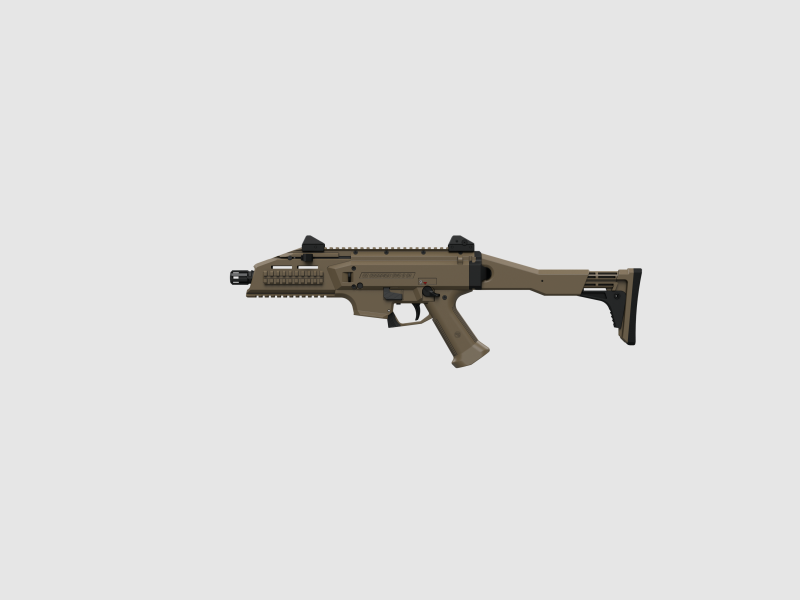 CZ Pistole Scorpion Evo 3 S1 9 x 19 M18x1 Flat Dark Earth ohne Magazin, ohne Schaft