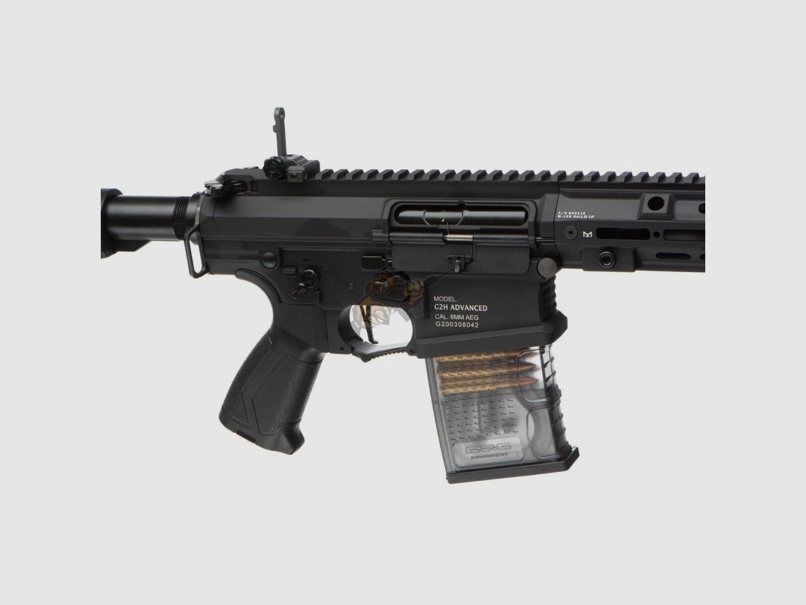 G&G TR16 SBR 308 Mk1 G2H with ETU in black Airsoft S-AEG free from 18, image 3 of 4