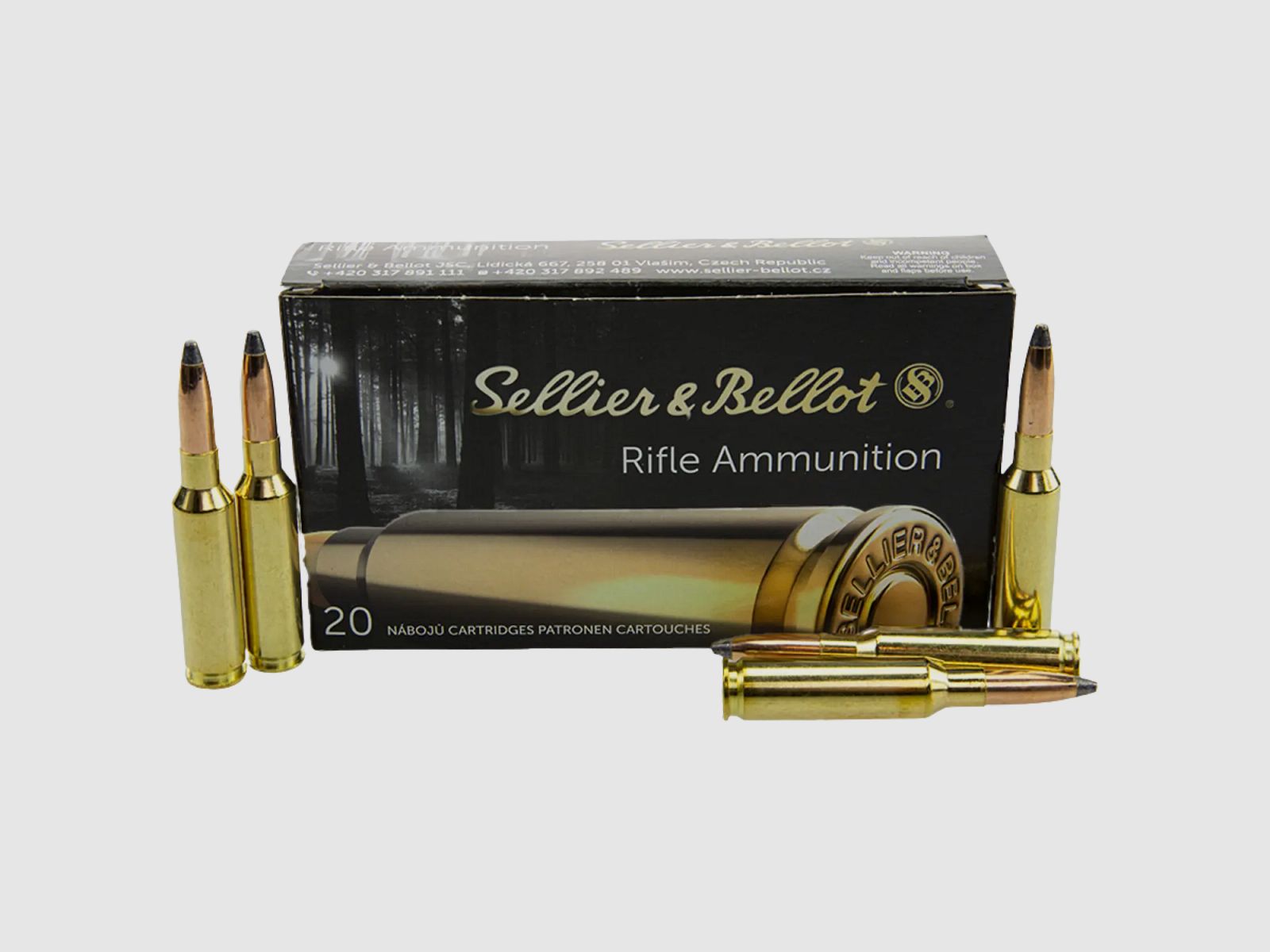 S&B 6,5 Creedmoor 9,1g/140gr SP 20 colpi