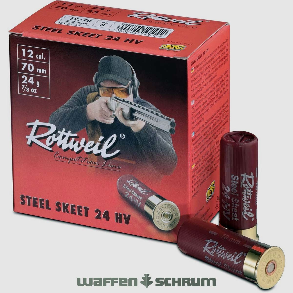 Rottweil 12/70 Special Steel Skeet 24 2,2mm - 24g