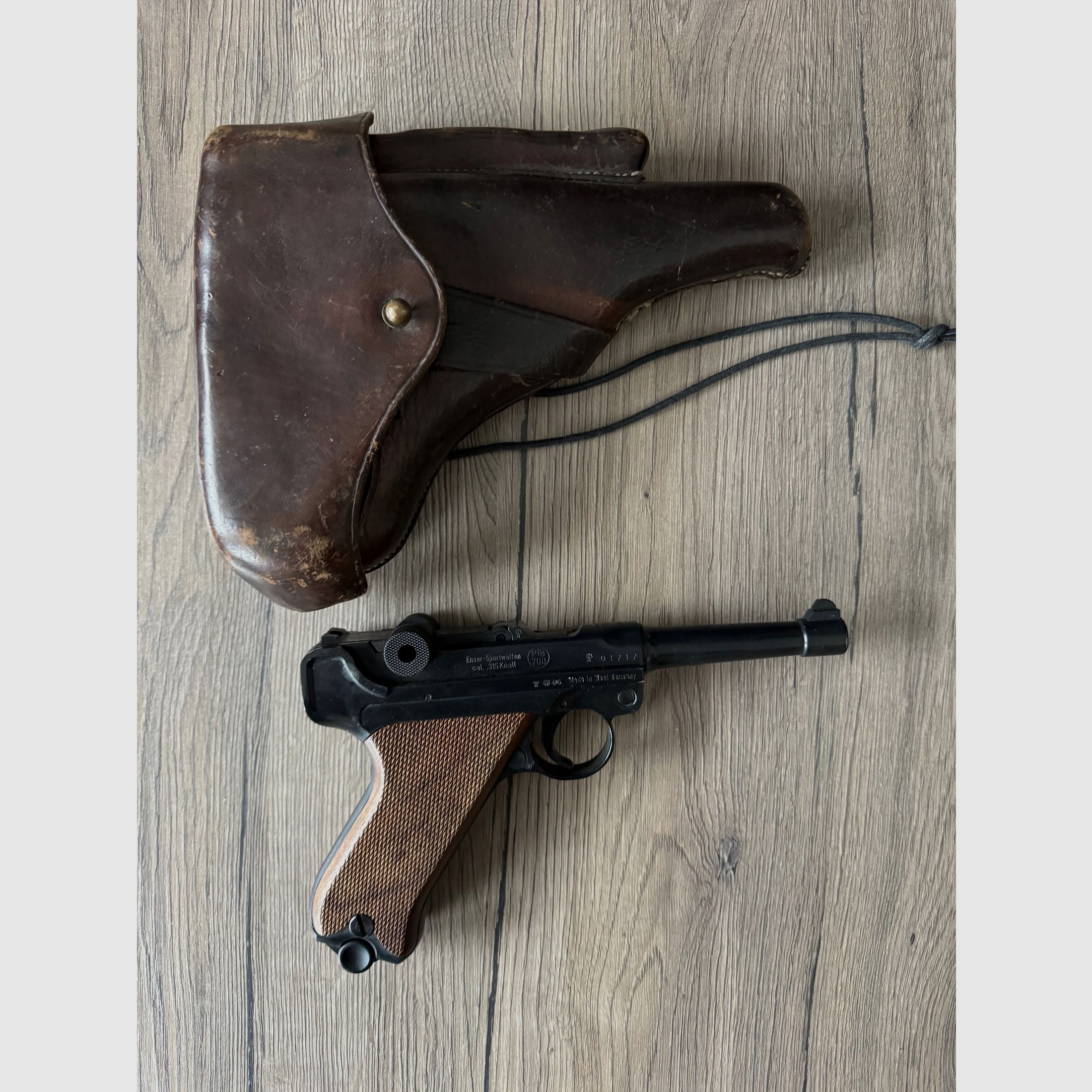 IWG Parabellum 08 blank firing gun sports weapon