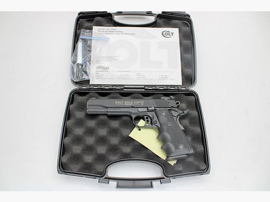 Pistolet Walther Colt Gold Cup Trophy Cal. .22lfB incl. Boîte .22lr