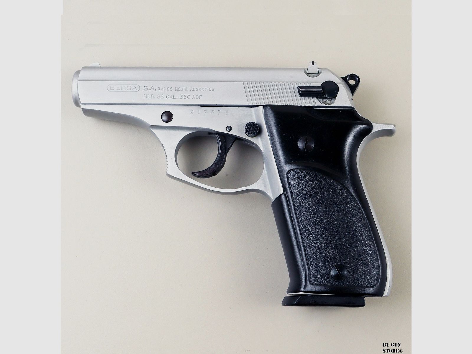 Pistola Bersa mod. 85 cal. 380 Acp matr. 217573, immagine 1 di 11