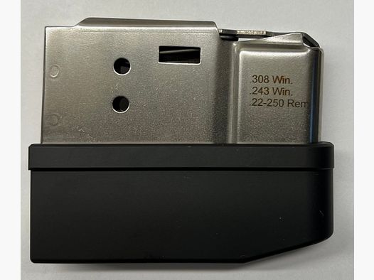 Magazine Heym SR21/SR30 5 rounds NEW 8x57IS, 8x64S/300 Win Mag/30-06, 270 Win, 6x62 Freres, 7x64, 7x57, 6.5x57, 6.5x55, 25-06/308Win, 243 Win, 22-250 Rem