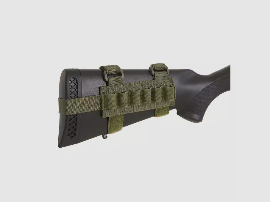 Shotgun Buttstock Shell Holder (Oliv)
