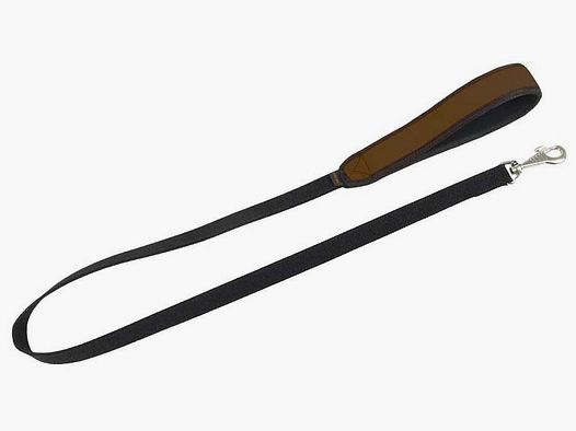 AKAH Antiruck-Führleine / Länge 140cm Schwarz