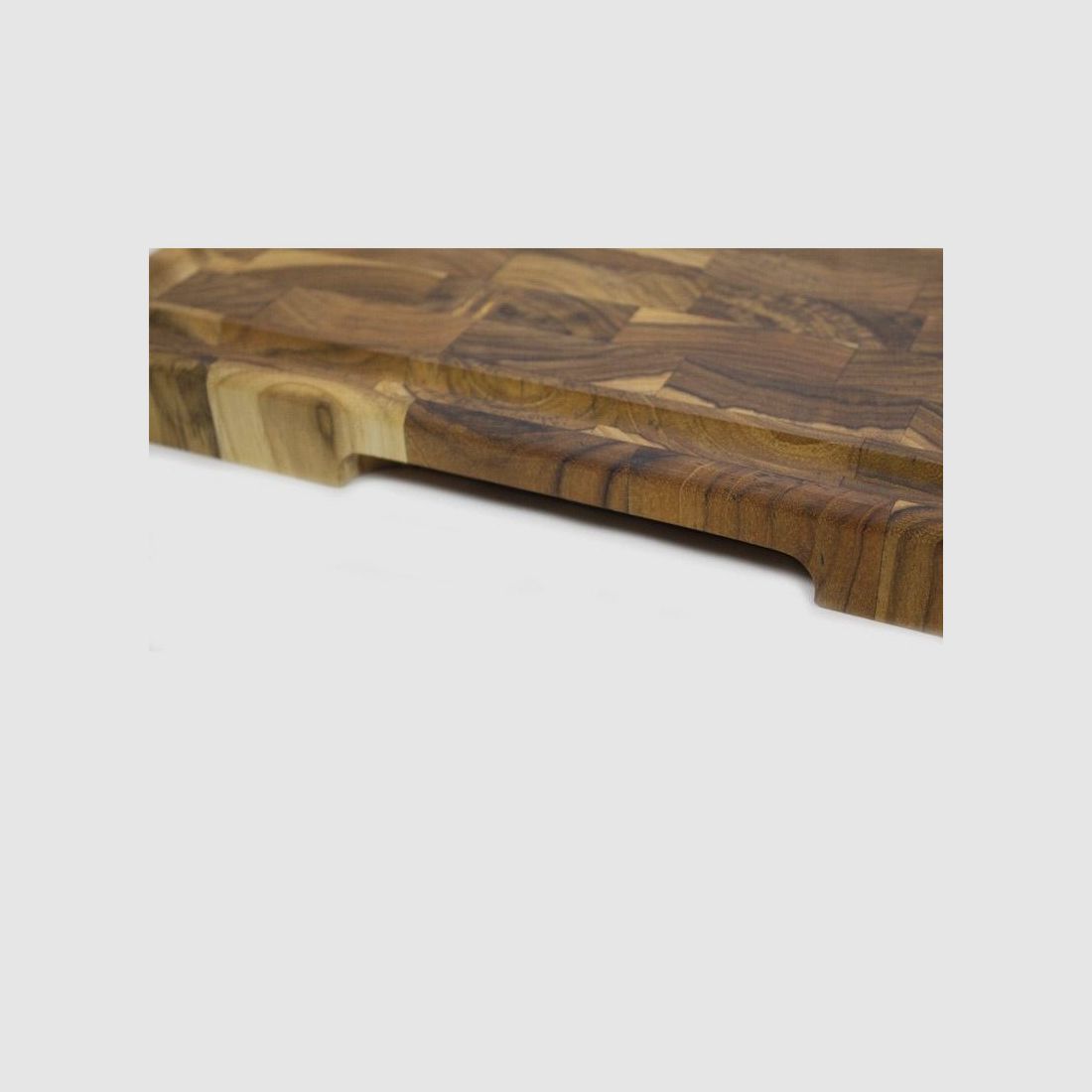 Schneidebrett Block Teak Holz endgrain Stolf supreme 58,5X38X3,2cm, Bild 3 von 3