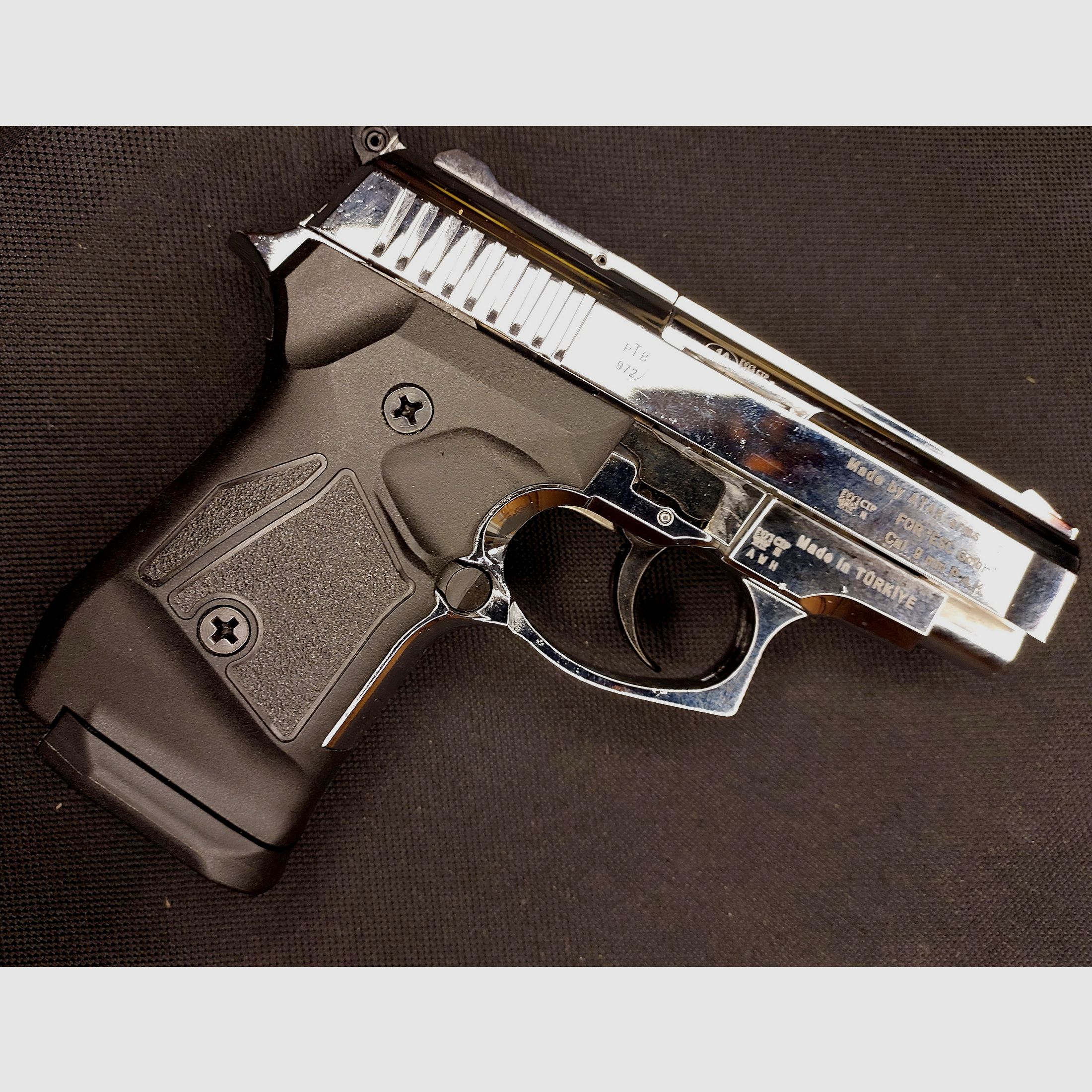 Zoraki 914 Schreckschuss Pistole 9mm P.A.K. Chrom (PTB 972 !!!)