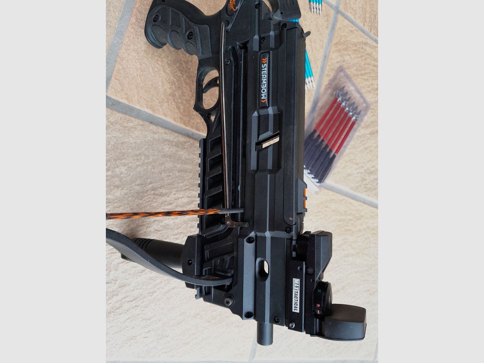 Stinger 2 ar6 Tactical Steambow