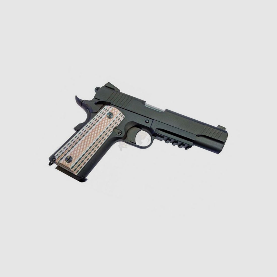 M45A1 Tactical Full Metal, GBB Black -F-