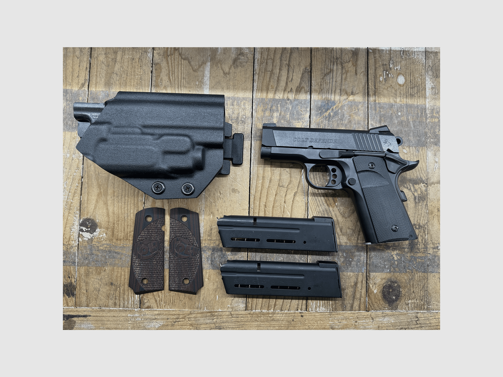USED – PISTOL – COLT DEFENDER 9 LUGER 3" -BLUED, image 5 of 5
