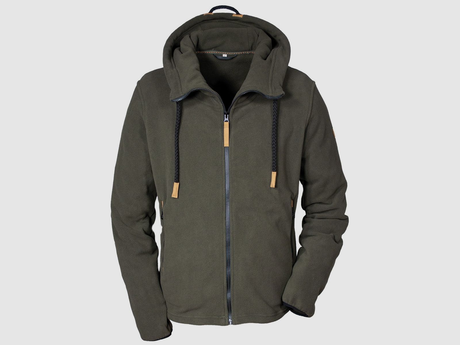 Hubertus Polowanie Hoody Zamek Fleece Kurtki Męskie