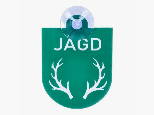 Autoschild Jagd