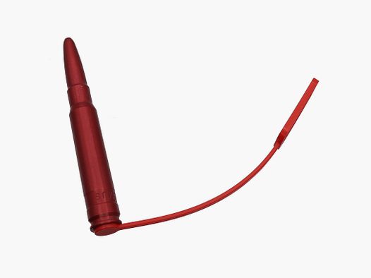 Alu Pufferpatrone mit Sicherheitsfahne - 8x57JS