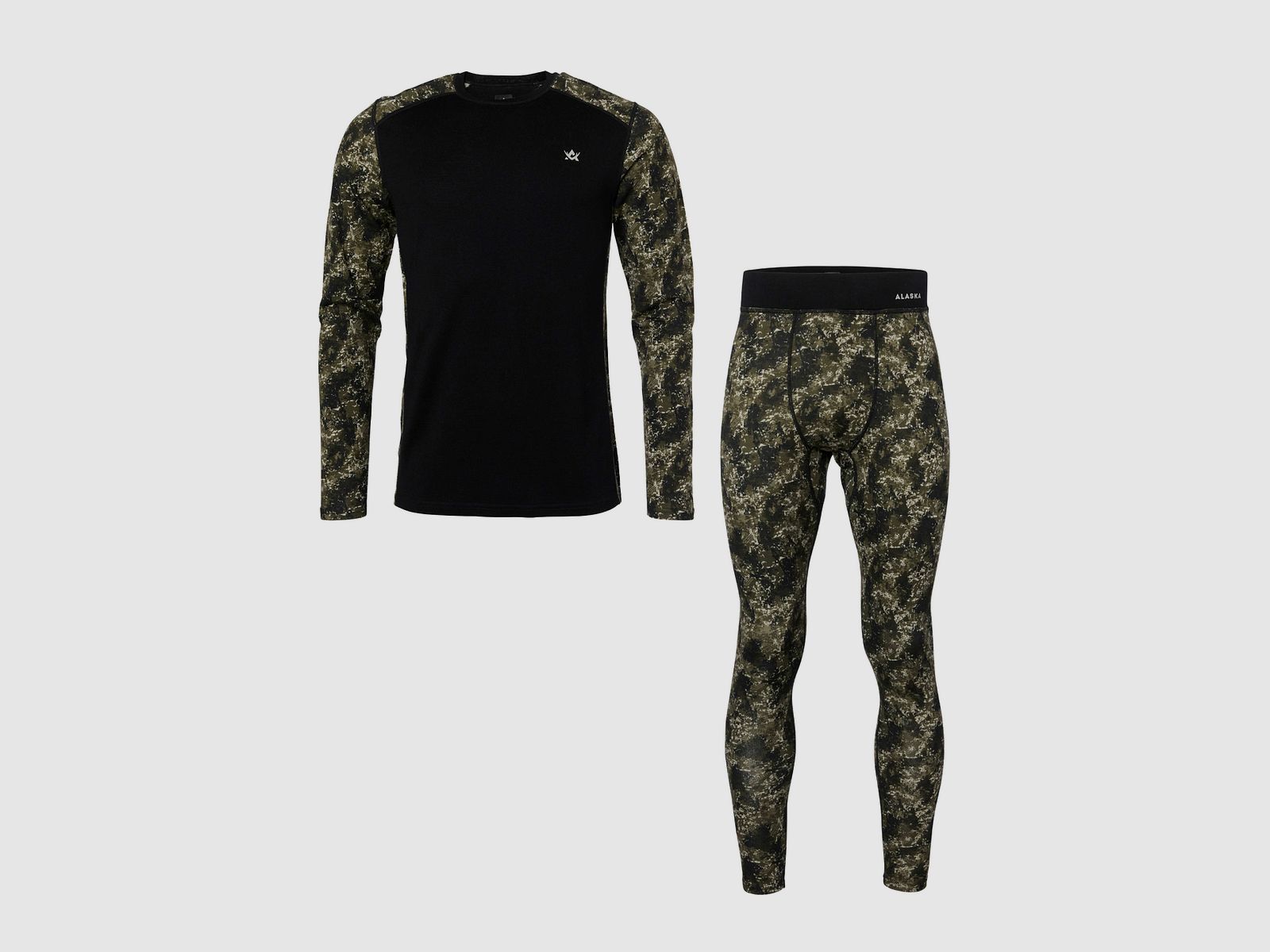 Alaska 1795 Merino Unterwäsche-Set Herren Blindtech Forest S