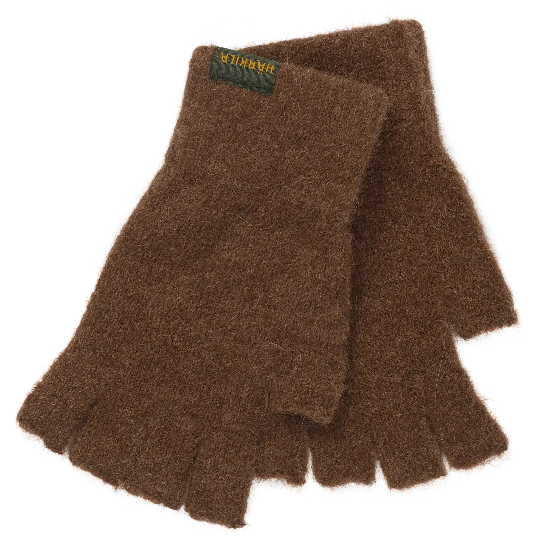 Härkila Alpacka Half-Finger Gloves – Pinecone Brown, image 1 of 2
