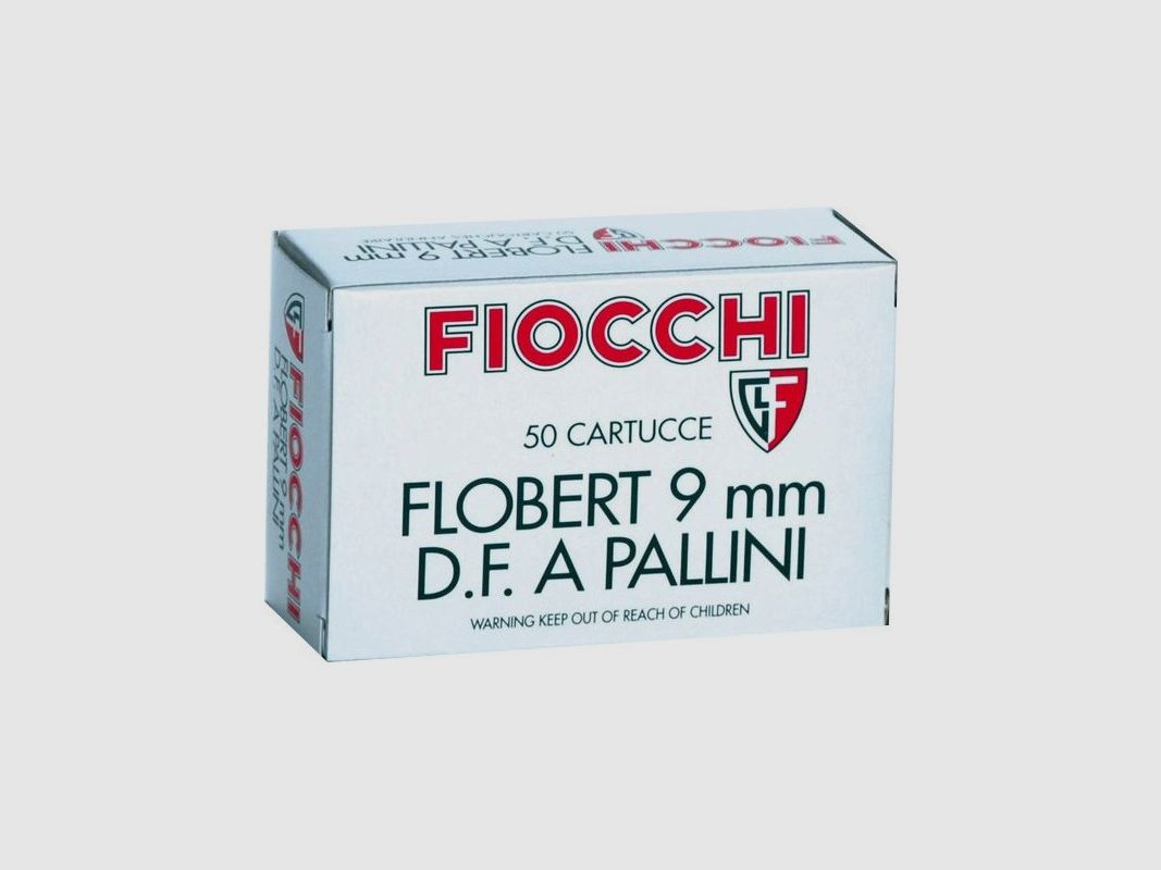 BOITE DE 50 CARTOUCHES FIOCCHI 9MM FLOBERT PB9, image 2 sur 2