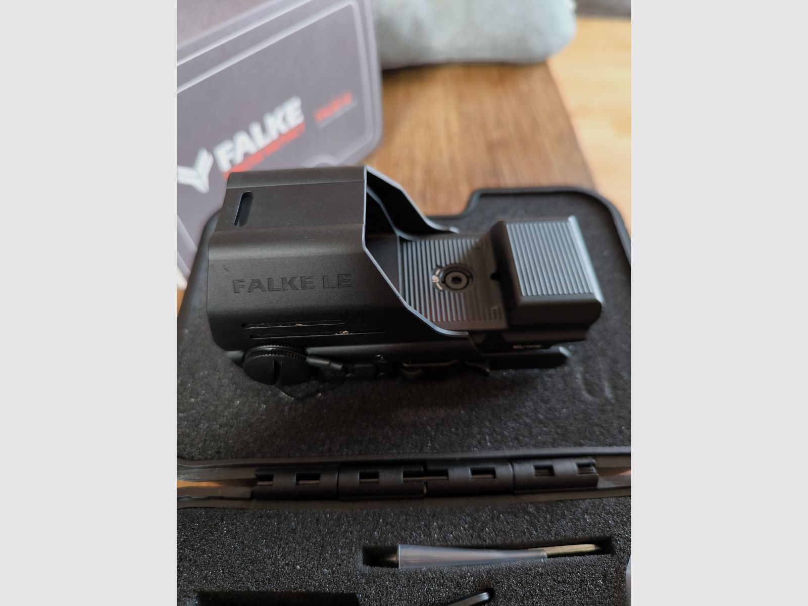 FALKE LE Circle DOT NEU Leuchtpunktvisier, kein Zeiss Swarovski Leica Meopta