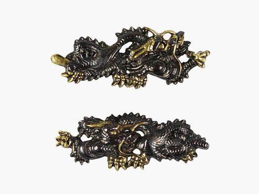 Menuki du Japon Dragon pour Katana