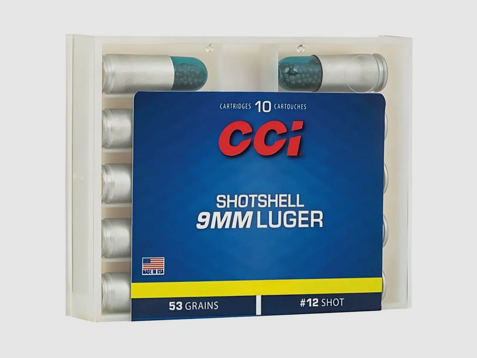 9x19 CCI cartucho de perdigones 53 gr (3790), imagen 2 de 4
