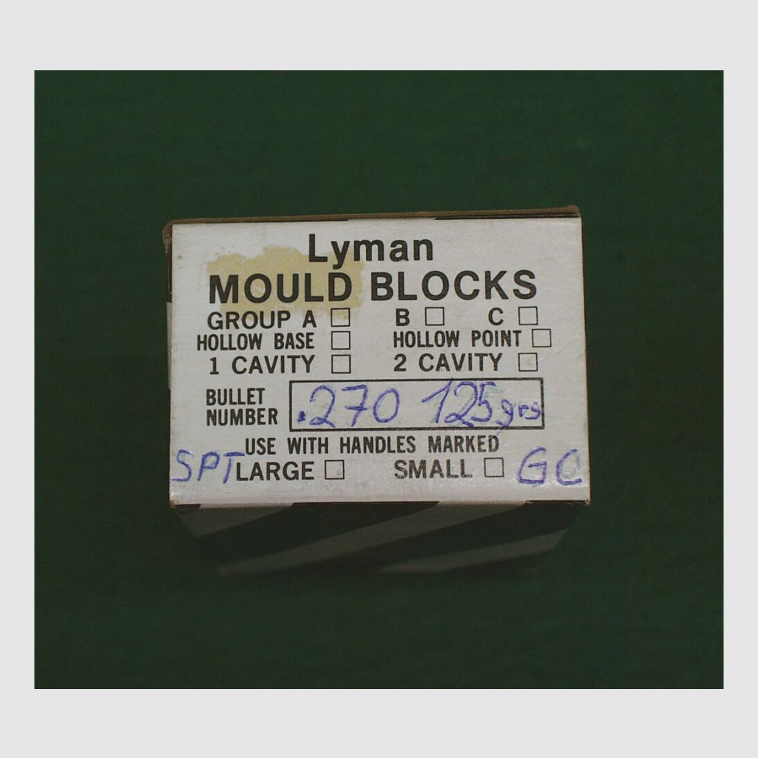 Lyman Mold Cal.270