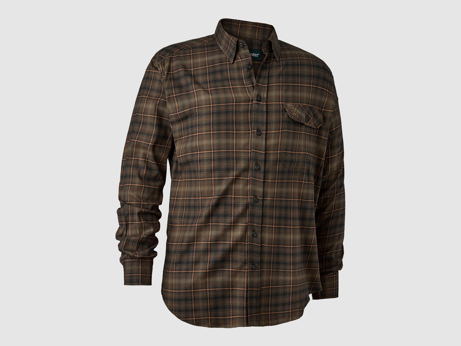 Deerhunter Eric Shirt Green Check 45/46