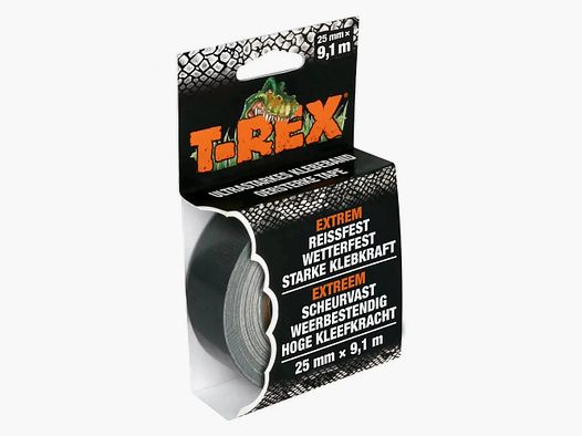 T-Rex T-Rex Ruban Adhésif Ruban en Tissu Mini Rouleau 25 mm x 9.1 m