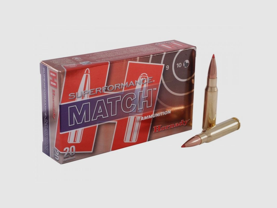 HORNADY 308 WIN 168 GRS ELD SUPERFORMANCE MATCH 20 STK, Bild 1 von 4