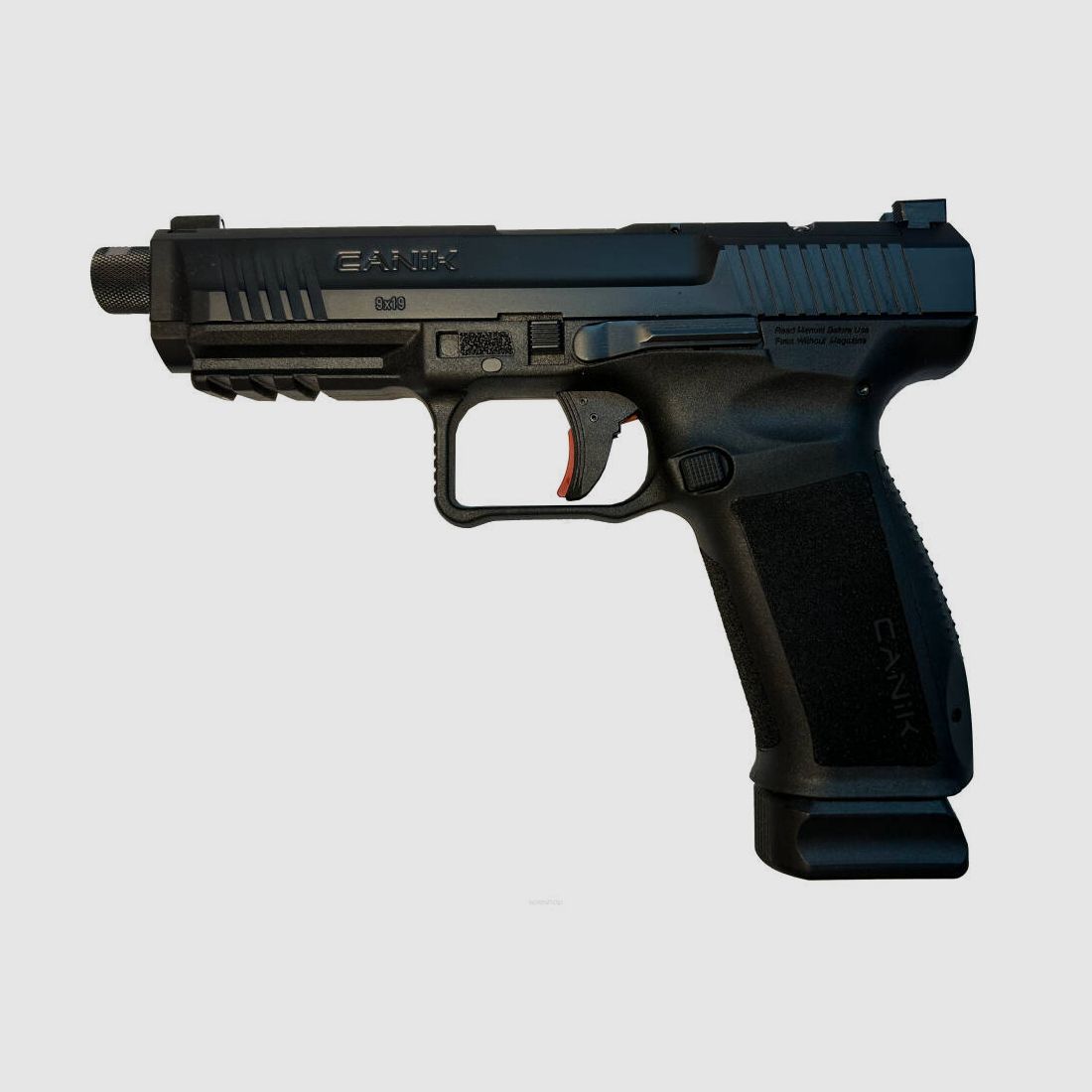 Selbstladepistole CANIK METE SFT, Schwarz – Lauf mit Gewinde, Bild 2 von 2