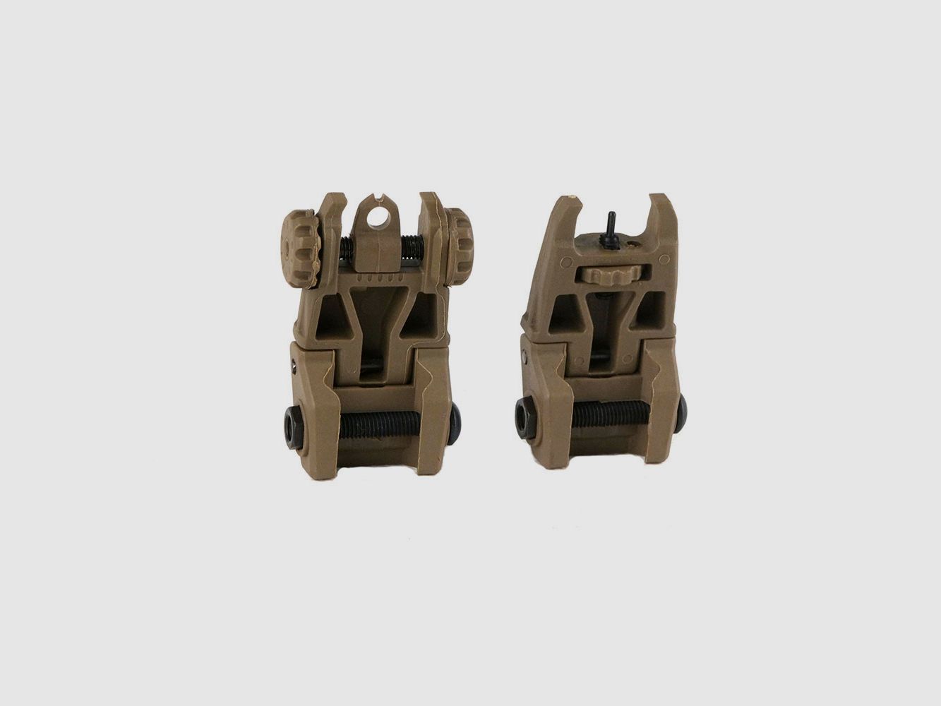 Scout AR-15 Klappvisier Set FDE, Bild 2 von 2