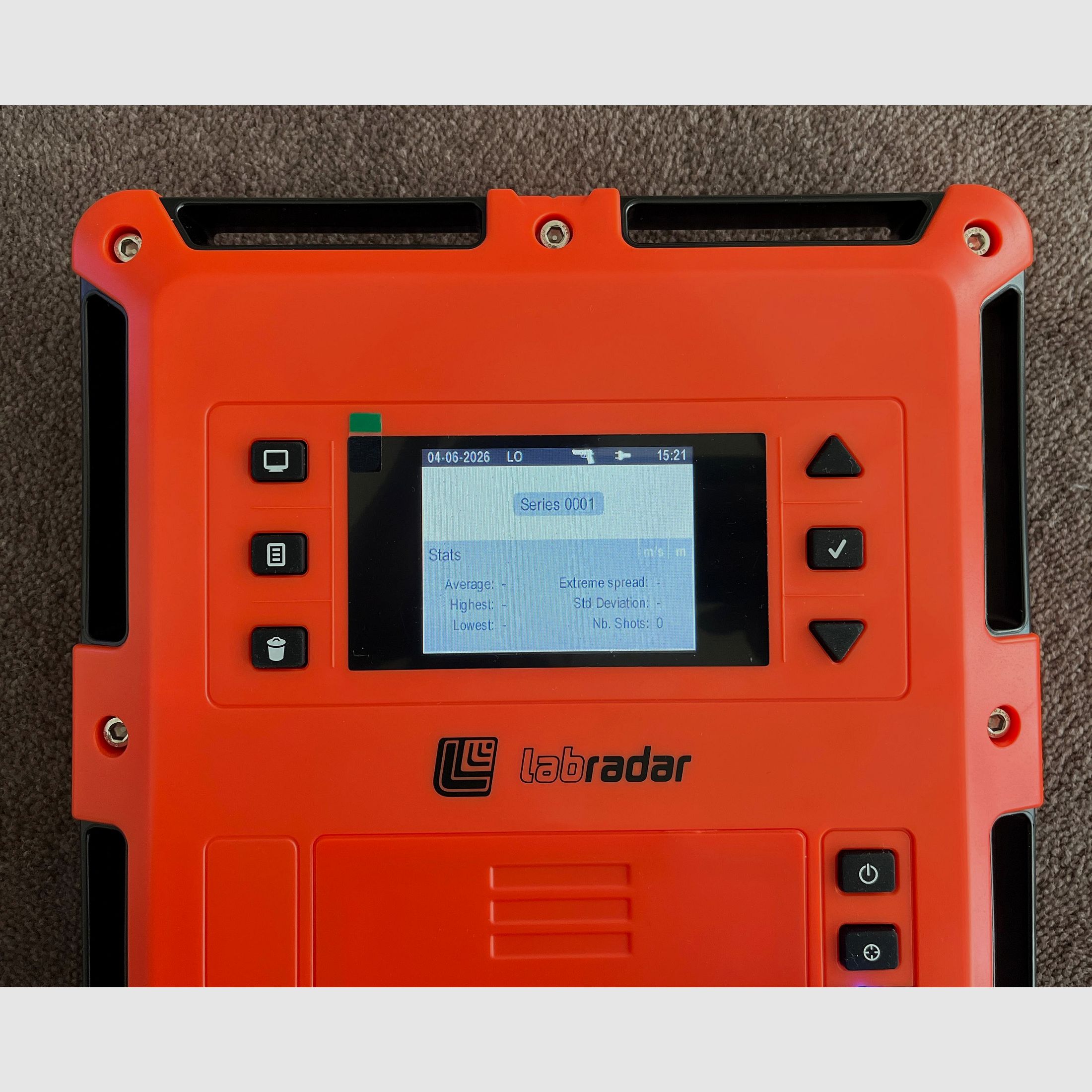 Labradar, Chronographe, radar balistique, mesureur de vitesse