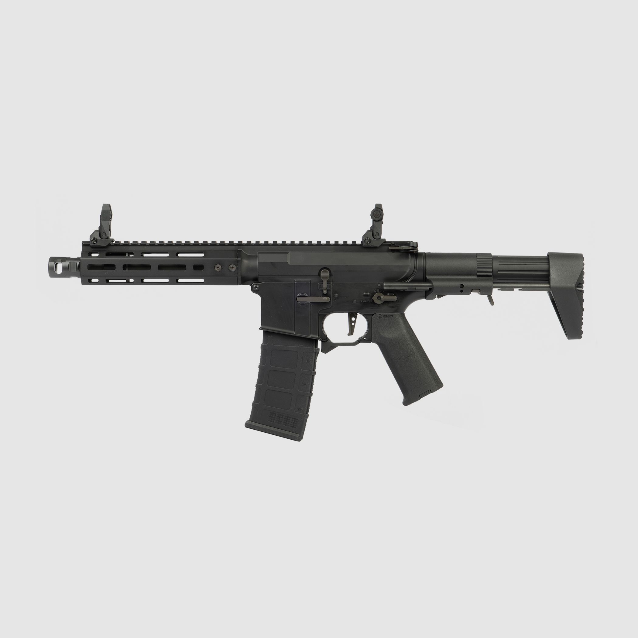 Ares Gel Blaster M-LOK 'S' Schwarz 8mm - Airsoft S-AEG