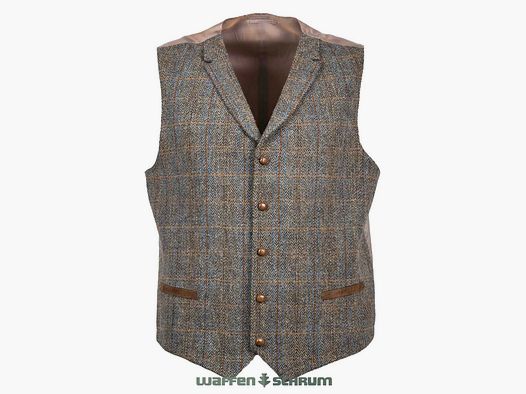 Gebrüder Weis Weste King A mittelbraun Haselnuss