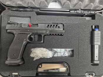Walther PDP FS Steelframe Match 5" Ruban Noir