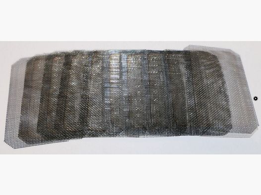 Schweizer Ersatzdrahtgeflecht für Patronenlagerreininger 10x / 10 Stück