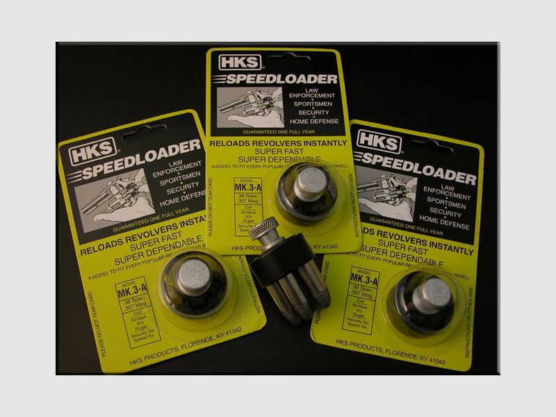 HKS Speedloader Mod. MK3-A, 3Stück