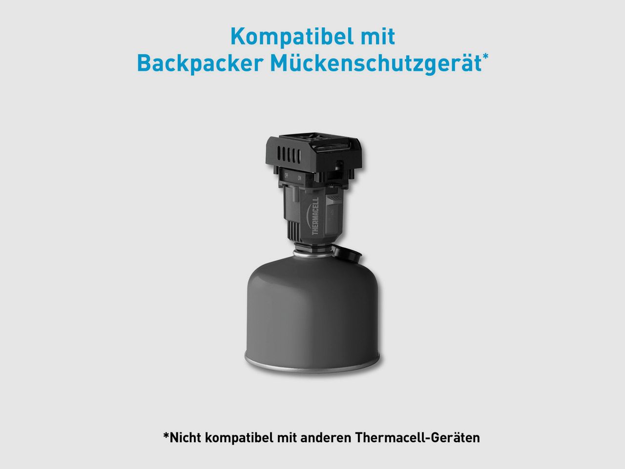 MĂĽckenabwehr 24 Stunden Backpacker NachfĂĽllpack Thermacell M-24, wirksamer MĂĽckenschutz, 20 qm Schutzzone
