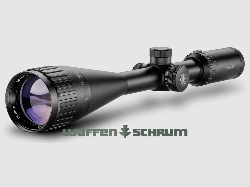 Hawke Vantage IR 4-16x50 AO 1'' Tubo medio sin riel