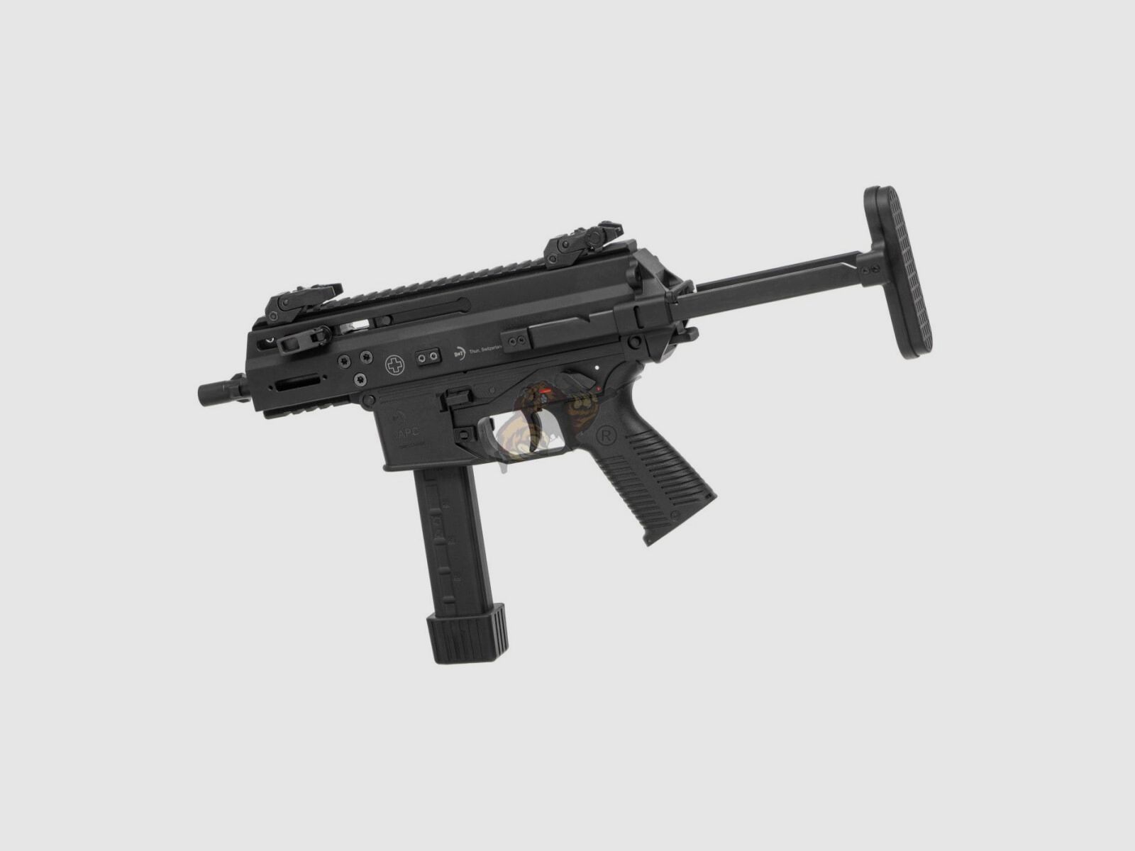 B&T APC9K PRO GBB Airsoft Maschinenpistole Schwarz Frei ab 18 – S-GBB – F | Archwick