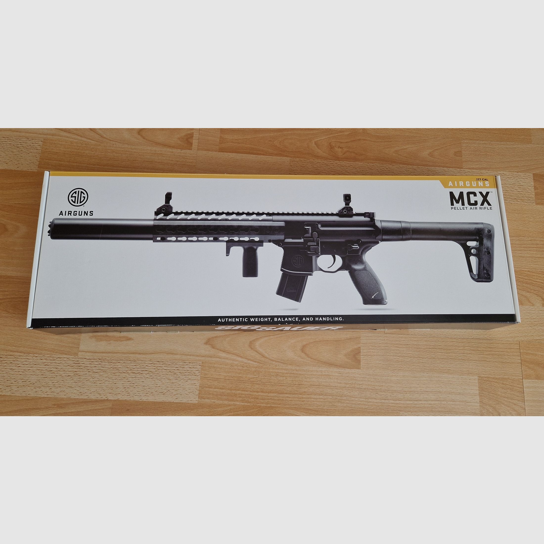Sig Sauer MCX 4,5mm Diabolo Co2 Gewehr, komplett OVP nie benutzt mit Rechnung vom 12.2023