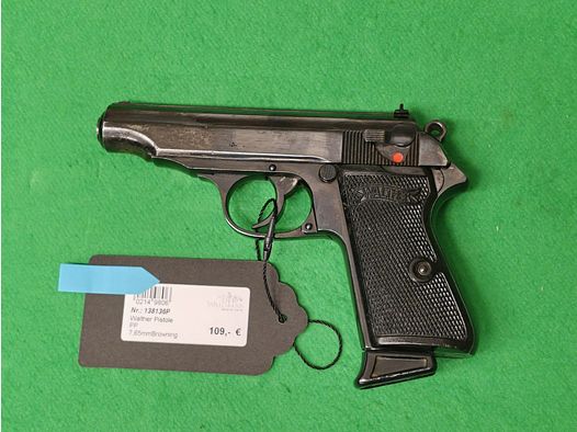 Walther PP 7,65mm Browning mit Holster