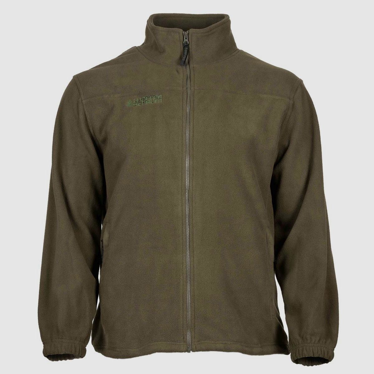 Hubertus Fleecejacke Waffen Schrum oliv