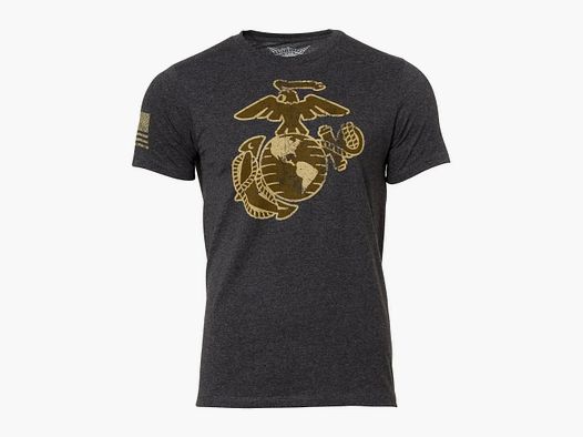 7.62 Design 7.62 Design T-Shirt USMC EGA Distressed - Schwarz / S Herren