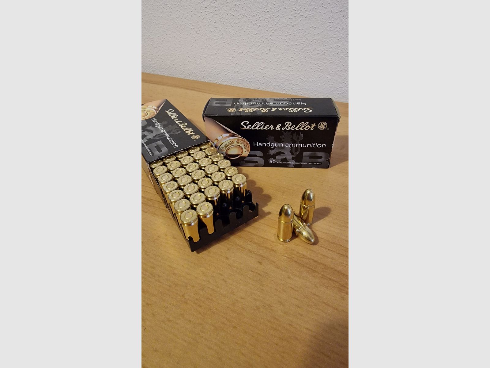 Sellier und Bellot 9mm Luger Para 1000 Schuss