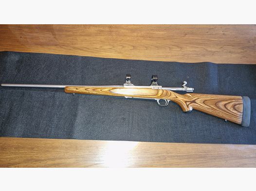 Repeater rifle RUGER M77 Mark II Compact in caliber 30-06 Spr. Stainless steel